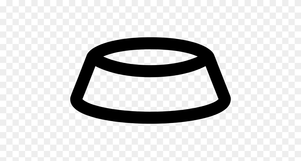 Bowl Icon, Gray Png Image