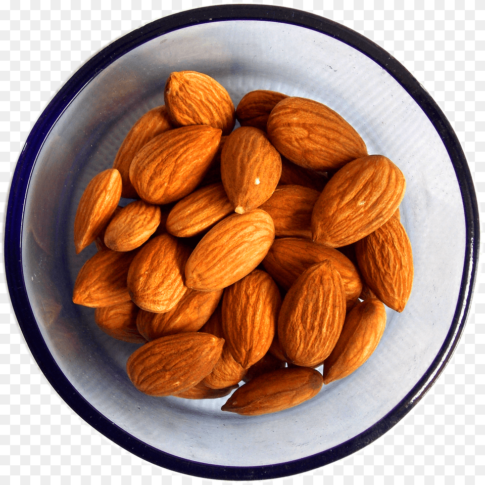 Bowl Of Almonds Soaked Almonds Free Png Download