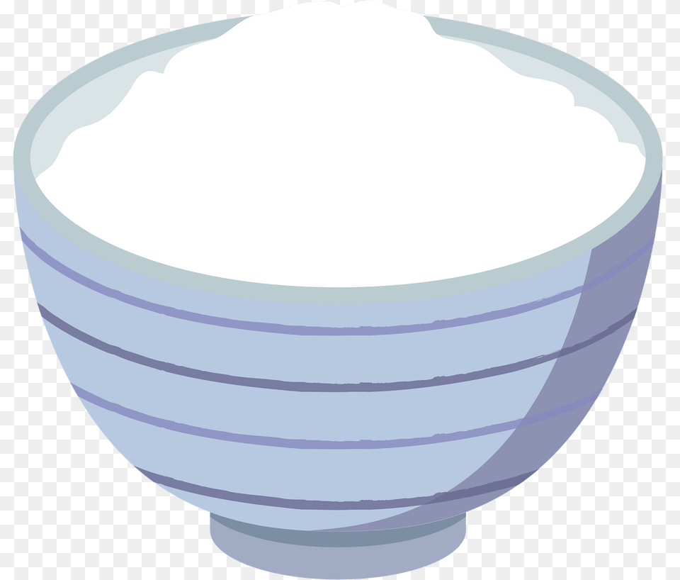 Bowl Of Boiled Rice Clipart Free Png