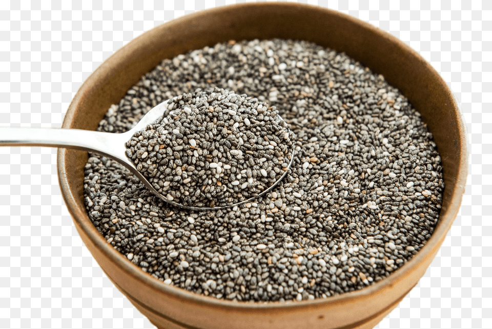 Bowl Of Chia Seeds, Food, Grain, Produce, Seed Free Transparent Png