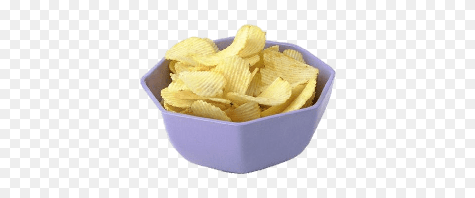 Bowl Of Crisps, Food, Snack, Plant, Potato Png
