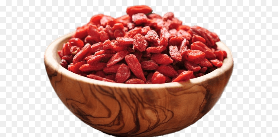 Bowl Of Dried Goji Berries, Beef, Food, Meat, Fruit Png