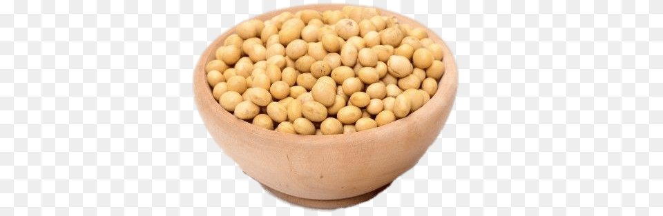 Bowl Of Dried Soybeans, Food, Produce, Bean, Plant Png Image