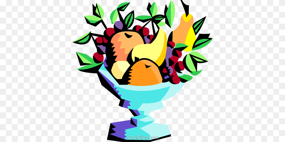Bowl Of Fruit Royalty Vector Clip Art Illustration, Plant, Graphics, Flower, Flower Arrangement Free Transparent Png
