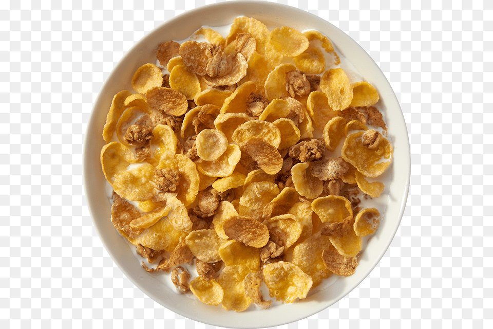 Bowl Of Honey Bunches Of Oats, Cereal Bowl, Food, Plate Free Png Download