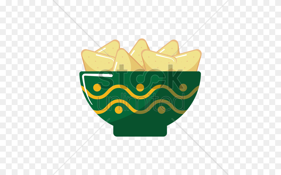 Bowl Of Nachos Vector, Food, Snack Free Png Download