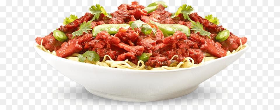 Bowl Of Noodles And Sweet And Sour Stir Fry Sizzlers Veg Manchurian, Food, Pasta, Spaghetti, Meal Free Transparent Png