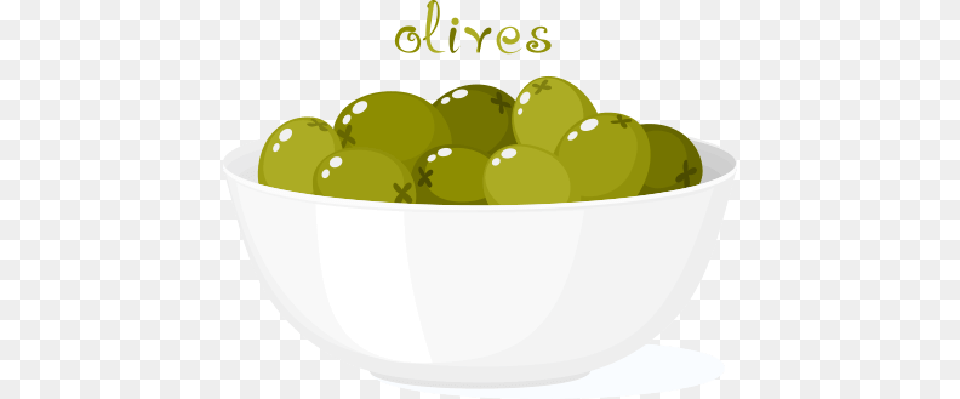 Bowl Of Olives Clipart Bowl Olive Clip Art Clip Art, Food, Fruit, Grapes, Plant Free Png Download