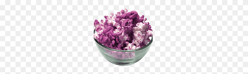 Bowl Of Purple Popcorn, Food Png