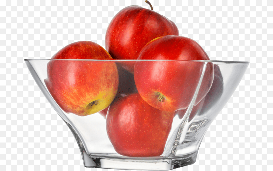 Bowl Of Red Apples, Apple, Food, Fruit, Plant Png