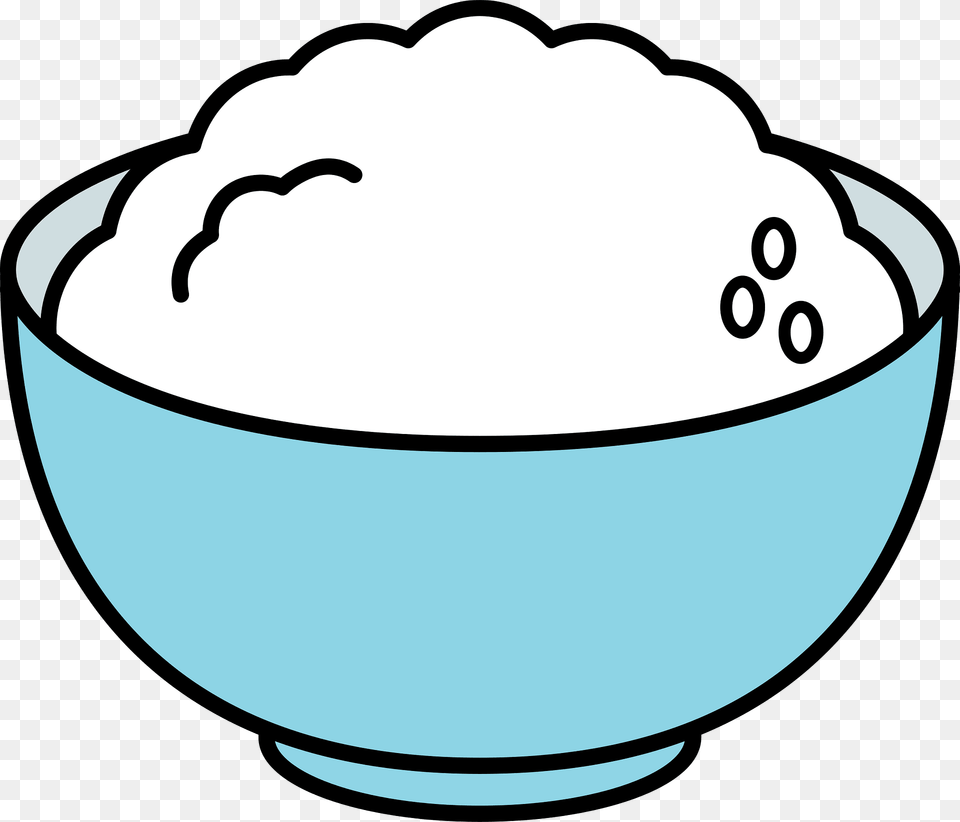 Bowl Of Rice Clipart Free Png