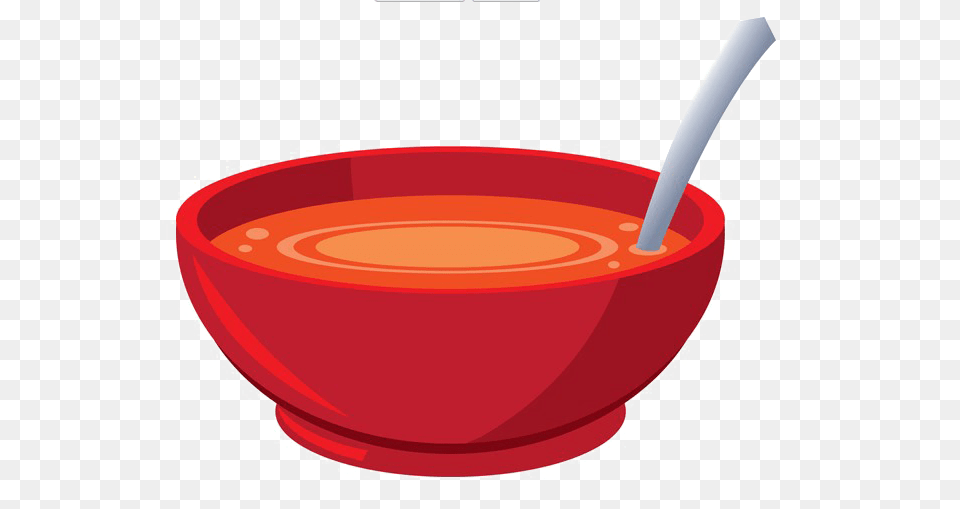 Bowl Of Soup Picture Arts, Soup Bowl, Food, Meal, Ketchup Free Transparent Png