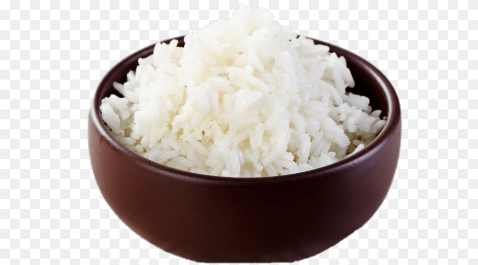 Bowl Of White Rice, Food, Grain, Produce Free Png Download