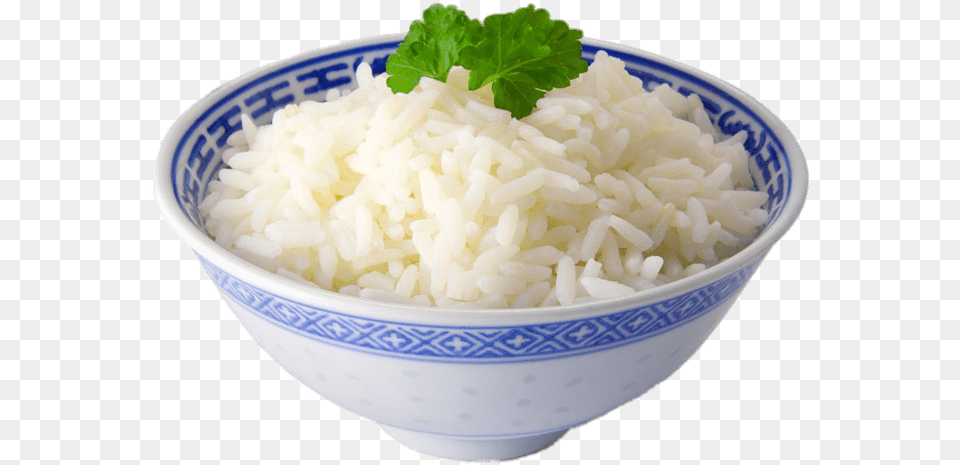 Bowl Of White Rice Bowl Of Rice, Food, Produce, Grain, Dining Table Free Transparent Png