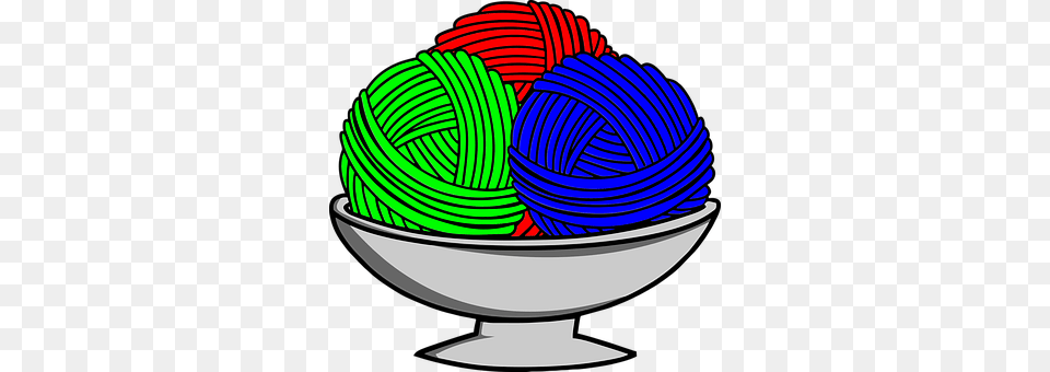 Bowl Of Yarn Yarn Knit Knitter Bowl Craft Yarn Clipart Background, Sphere, Chandelier, Lamp Free Transparent Png
