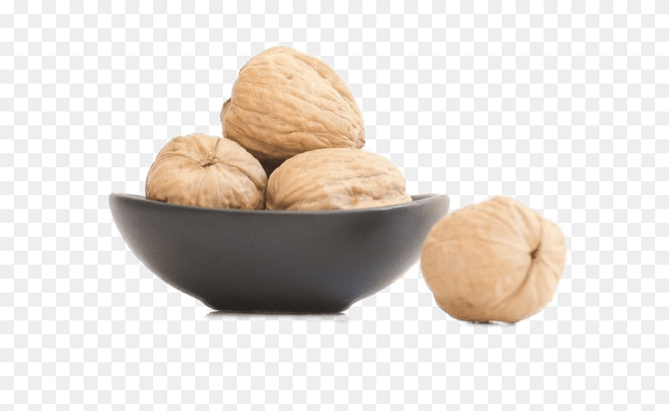 Bowl With Nuts, Food, Nut, Plant, Produce Png