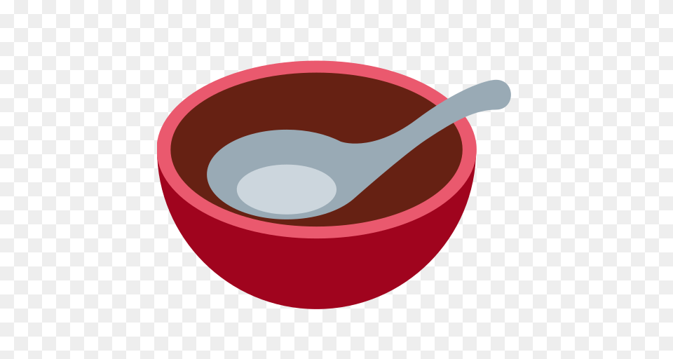 Bowl With Spoon Emoji, Cutlery, Soup Bowl, Disk Free Png