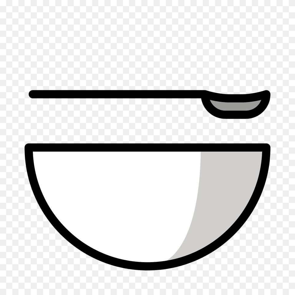 Bowl With Spoon Emoji Clipart, Cutlery Free Transparent Png