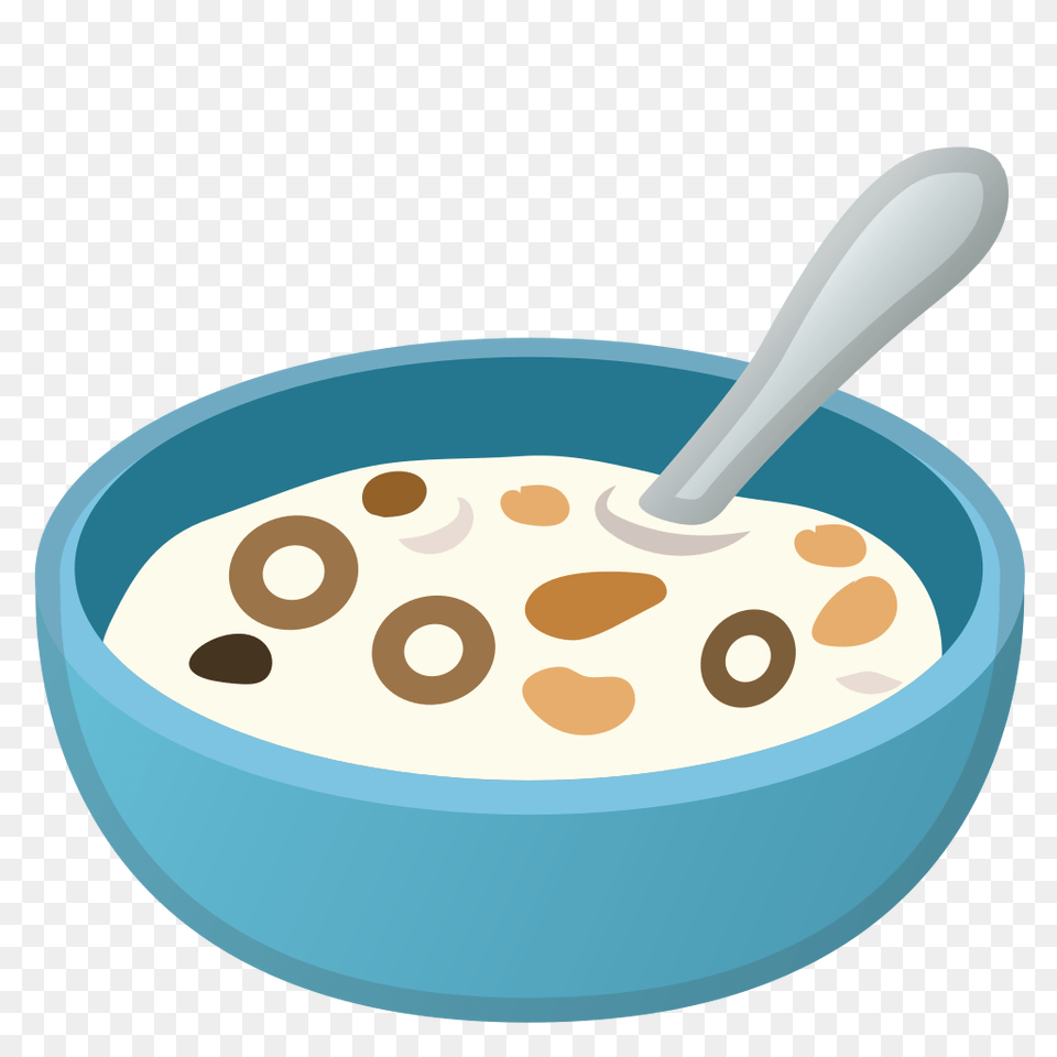 Bowl With Spoon Icon Noto Emoji Food Drink Iconset Google, Cutlery, Meal, Soup Bowl, Dessert Png Image