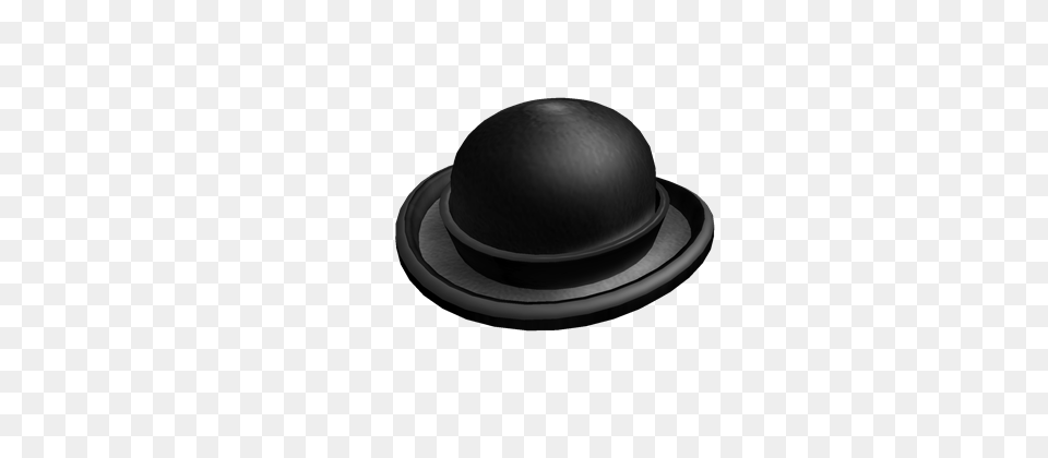 Bowler Hat, Black, Clothing, Hardhat, Helmet Png