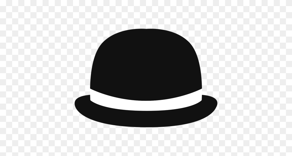Bowler Hat Front View Icon, Clothing, Hardhat, Helmet, Baseball Cap Free Png Download