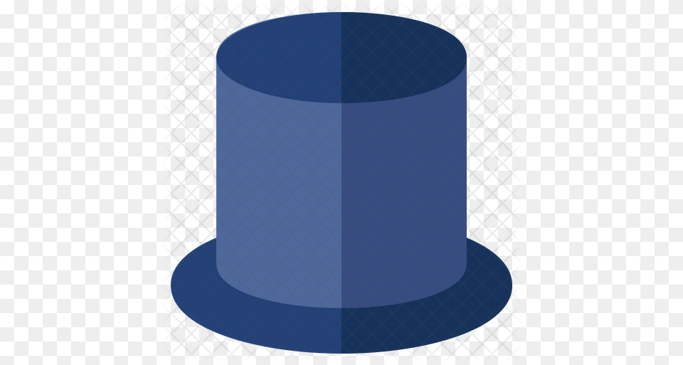 Bowler Hat Icon Circle, Cylinder, Clothing Free Png Download