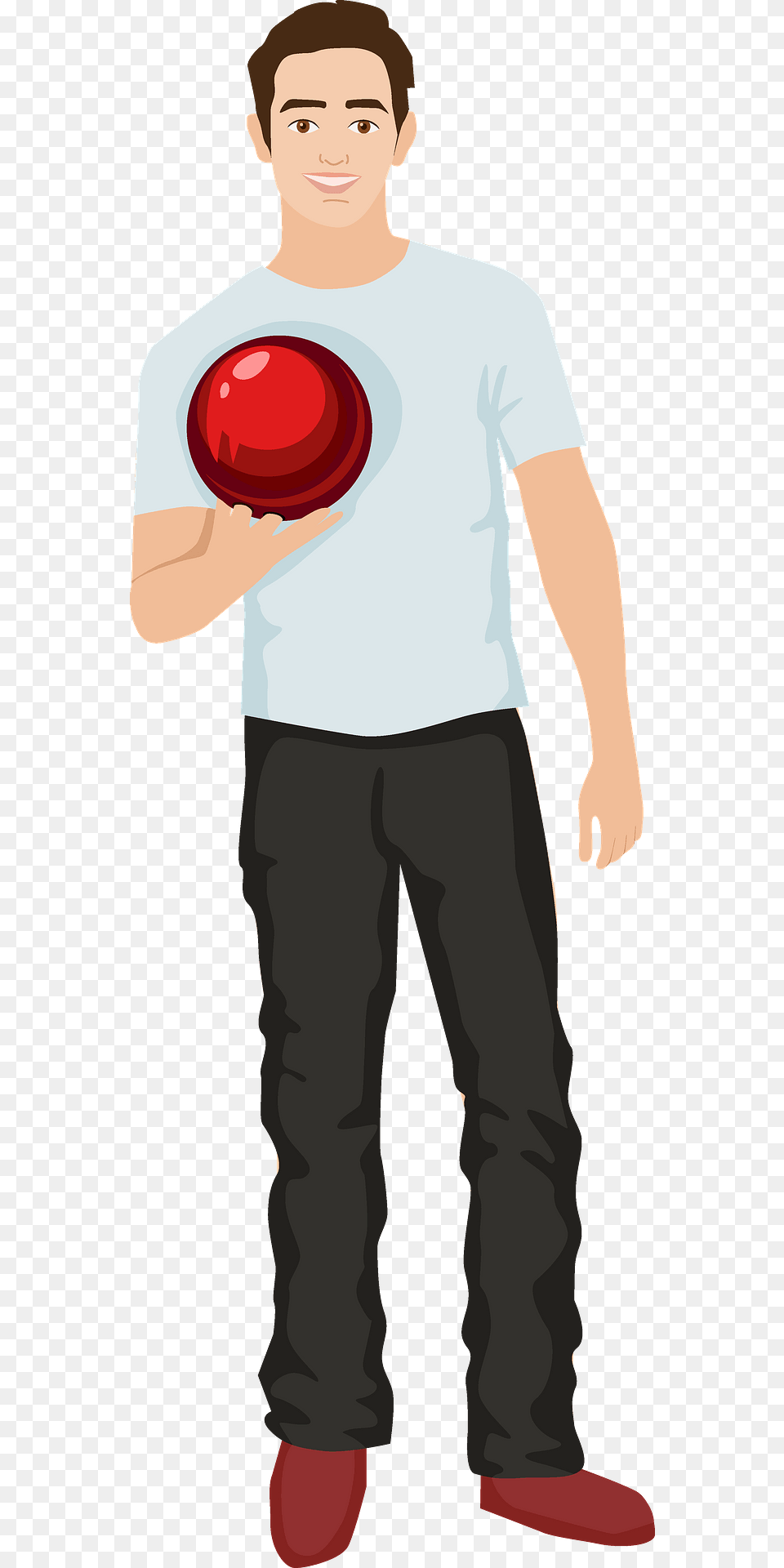 Bowling Clipart, Clothing, Pants, Boy, Person Free Png