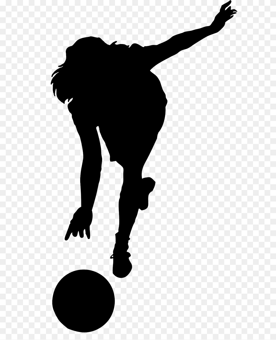 Bowling Clipart, Silhouette, Adult, Person, Man Free Transparent Png