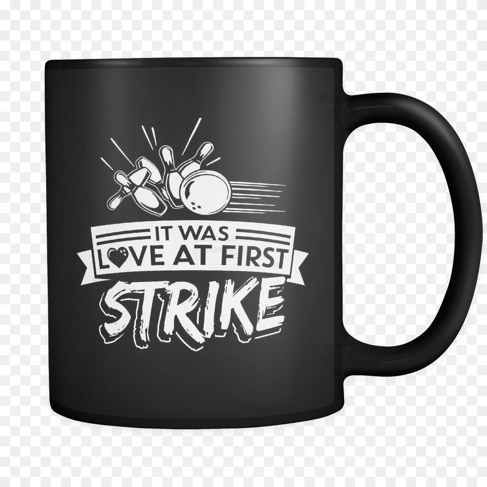 Bowling Coffee Mug 11oz Black Coffee Is Strong With This One, Cup, Beverage, Coffee Cup Free Png