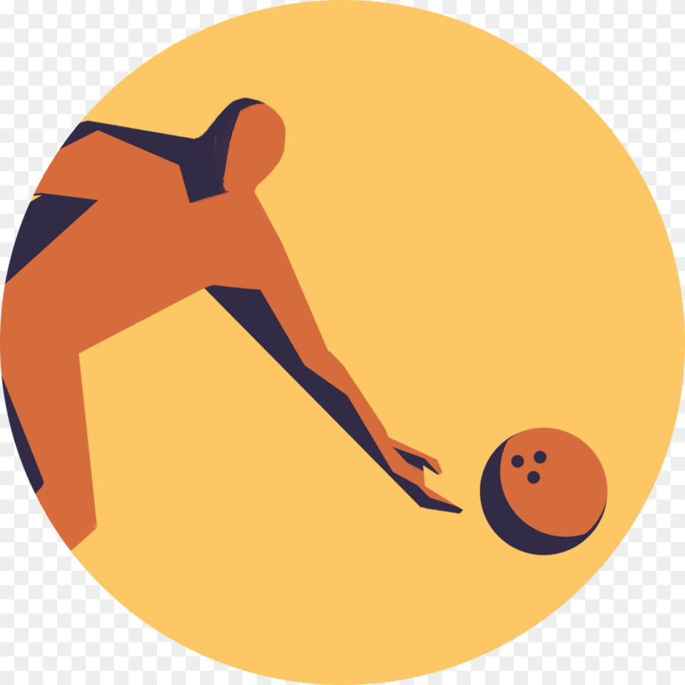 Bowling Illustration, Kicking, Person, Ball, Handball Free Transparent Png