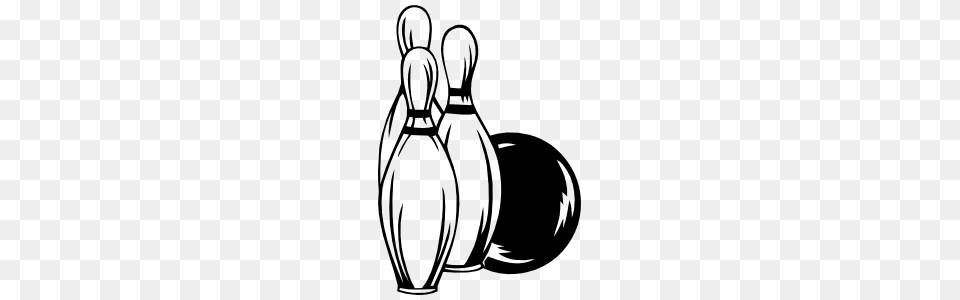Bowling Pins And Ball Sticker, Leisure Activities, Person, Bowling Ball, Sport Free Transparent Png