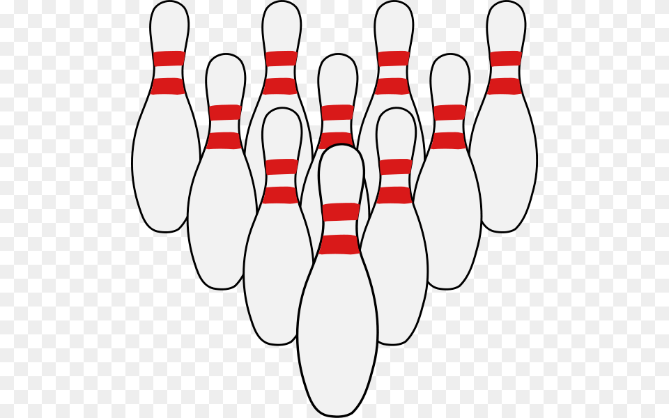 Bowling Pins Clip Art, Leisure Activities Png Image