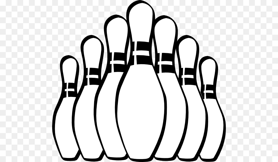 Bowling Pins Clip Art, Leisure Activities Free Png