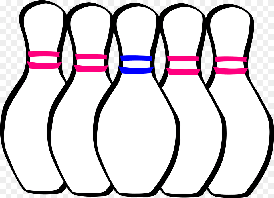 Bowling Pins Clipart, Leisure Activities Free Png Download