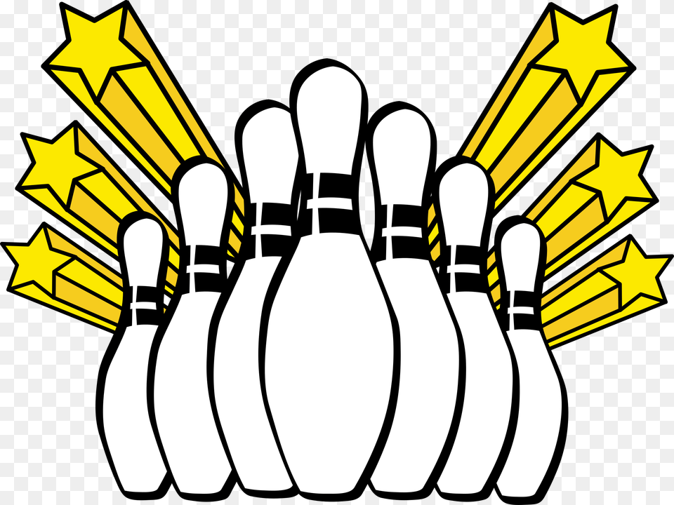 Bowling Pins Clipart Clip Art Images, Leisure Activities Free Png Download