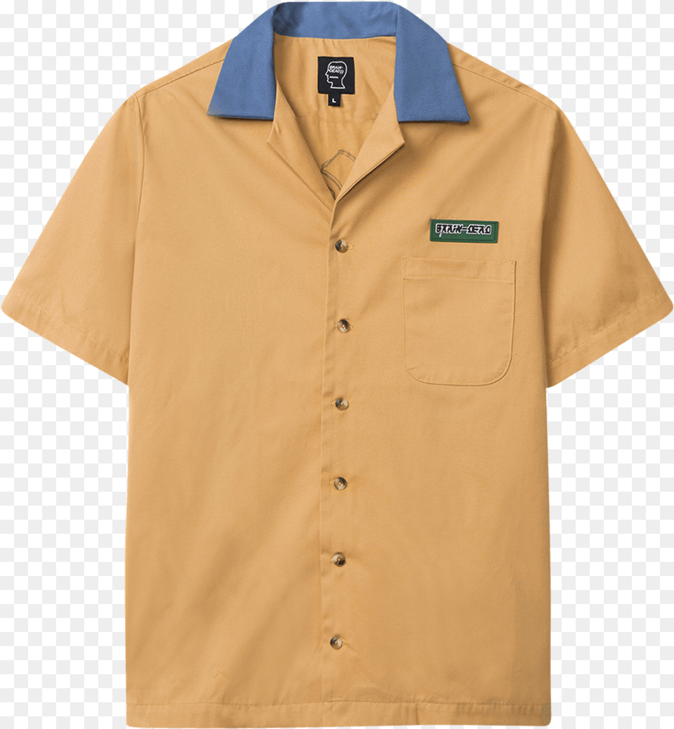 Bowling Shirt Polo Shirt, Clothing, Khaki, Coat, Sleeve Free Png Download