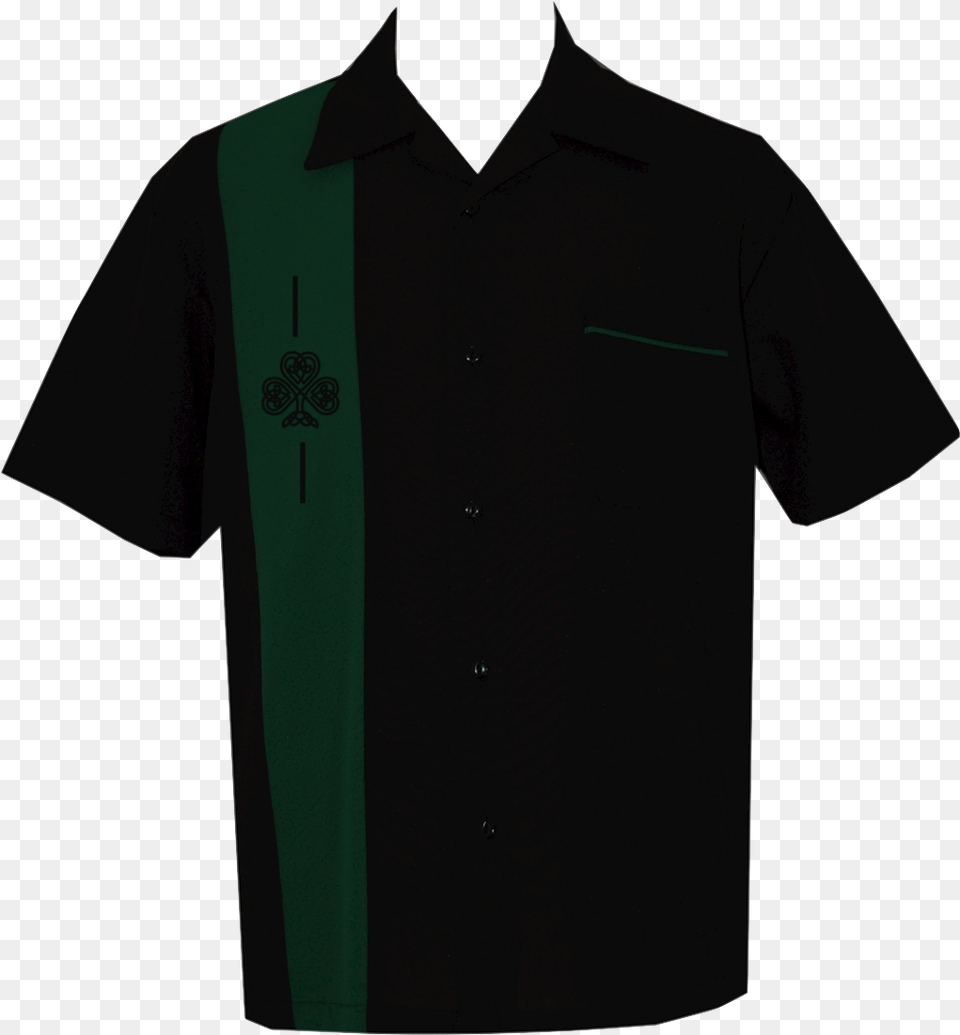 Bowling Shirts Green And Black, Clothing, Shirt, T-shirt Free Transparent Png