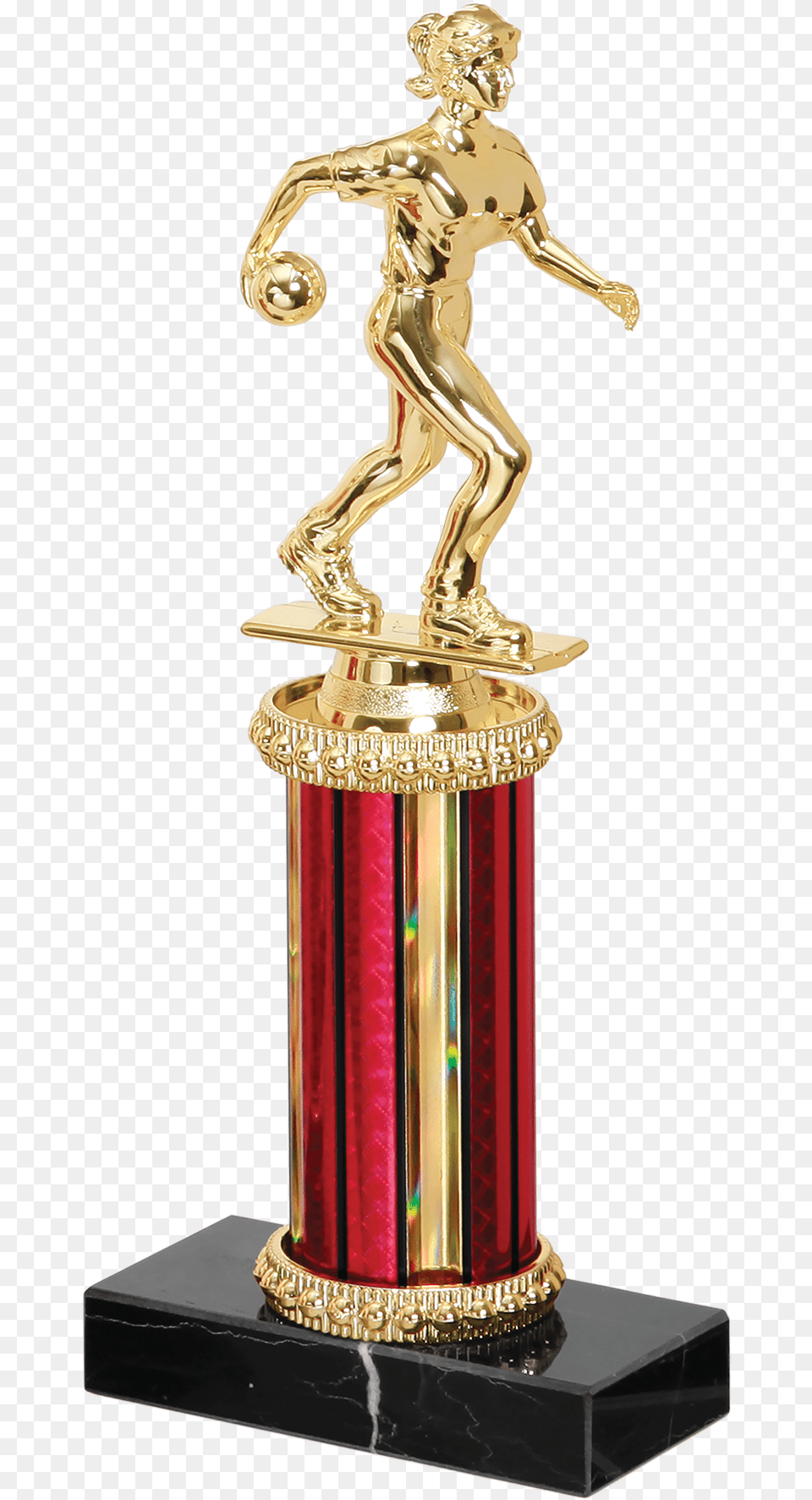 Bowling Trophy, Adult, Male, Man, Person Png Image