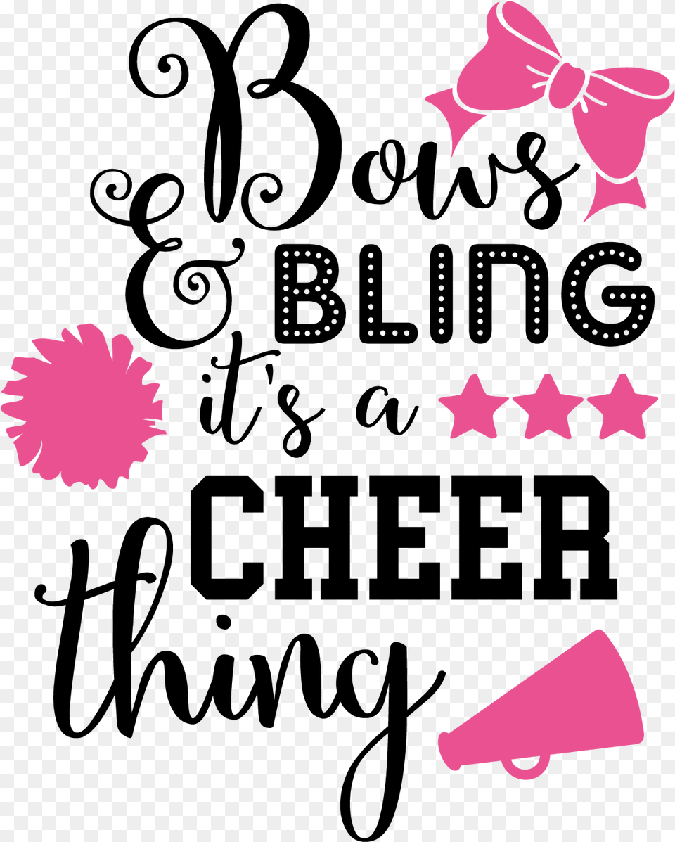 Bows And Bling It39s A Cheer Thing, Purple, Clothing, Hat Free Png Download