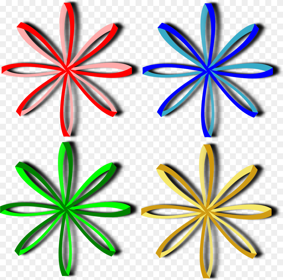 Bows Ribbons Clip Arts, Light, Neon Png Image