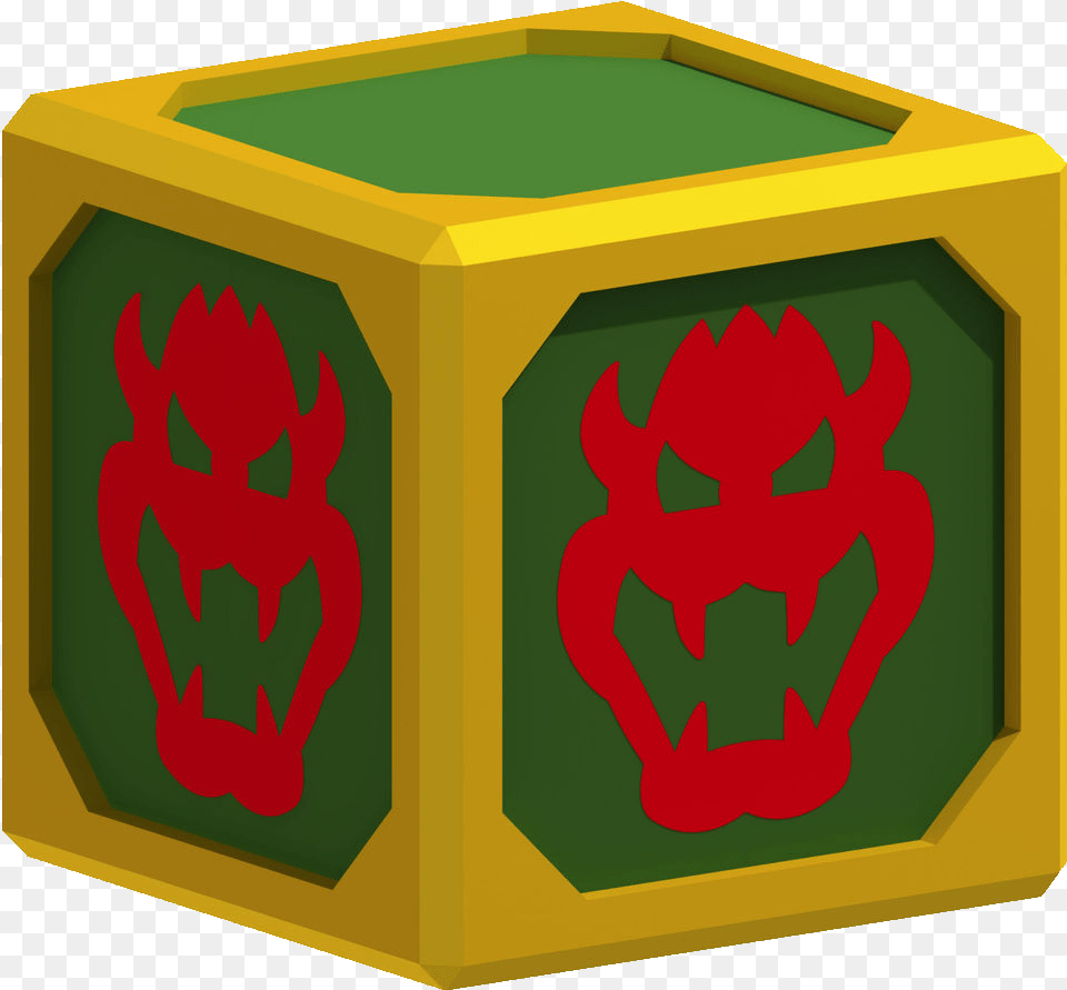 Bowser Block Thing Baddie Box Mario, Pottery, Jar Free Png