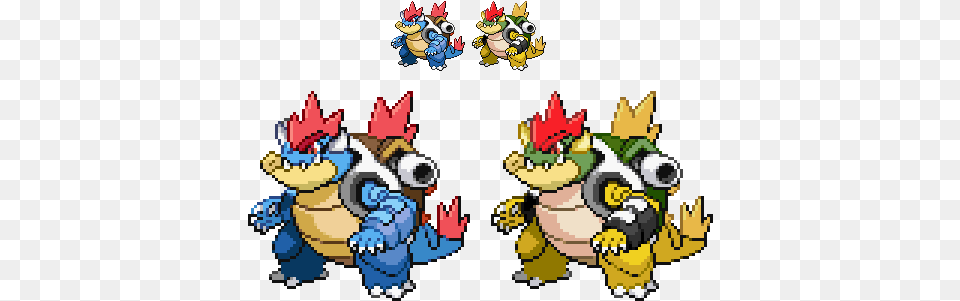 Bowser Feraligatr Blastoise Fusion Pokemon Feraligatr, Art, Person Free Png