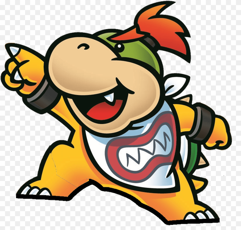 Bowser Jr, Baby, Person, Face, Head Free Png Download