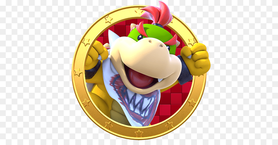 Bowser Jr, Gold Png