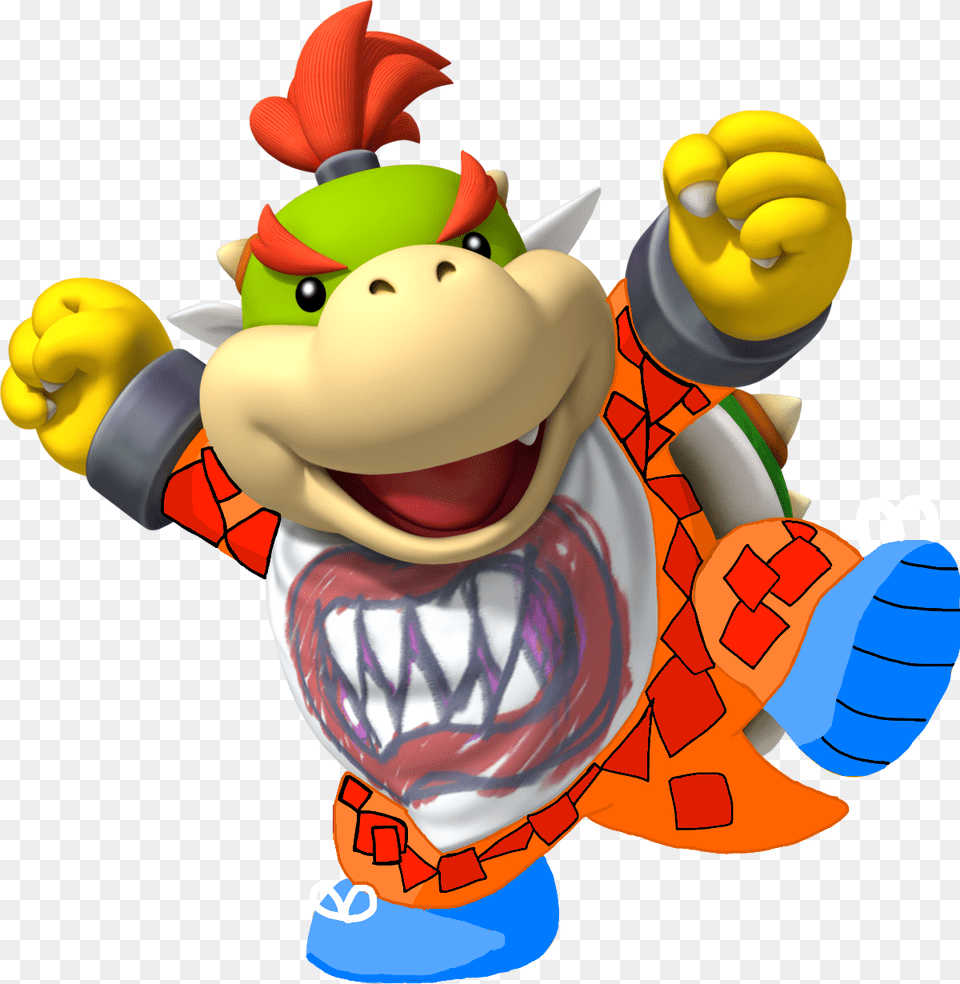 Bowser Jr, Baby, Person Free Png Download