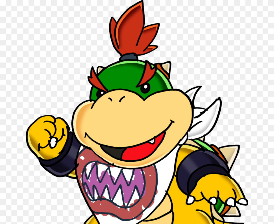 Bowser Jr Clipart, Baby, Person, Face, Head Png Image