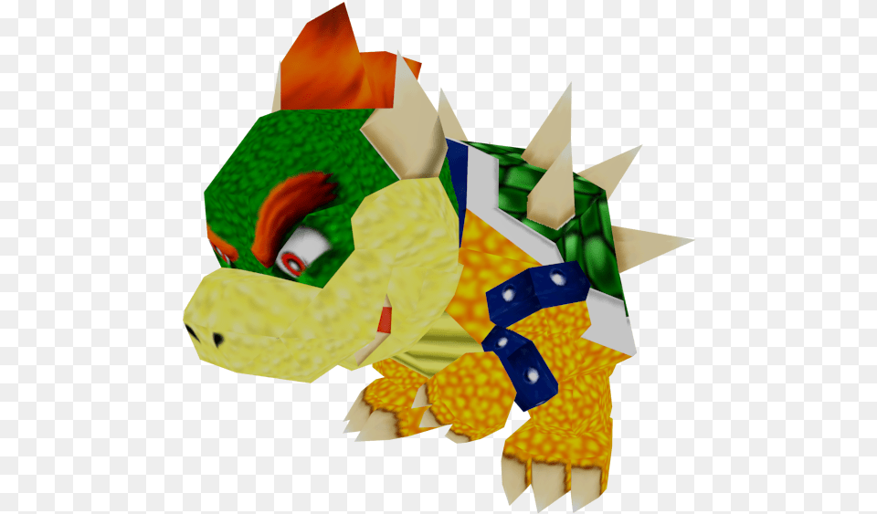 Bowser Mario 64, Art, Graphics, Person Free Png Download