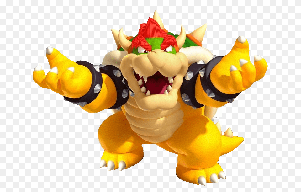 Bowser Open Arms, Toy, Plush Free Png Download