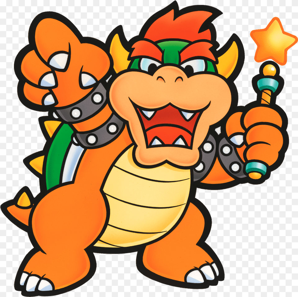 Bowser Paper Mario, Baby, Person Free Png