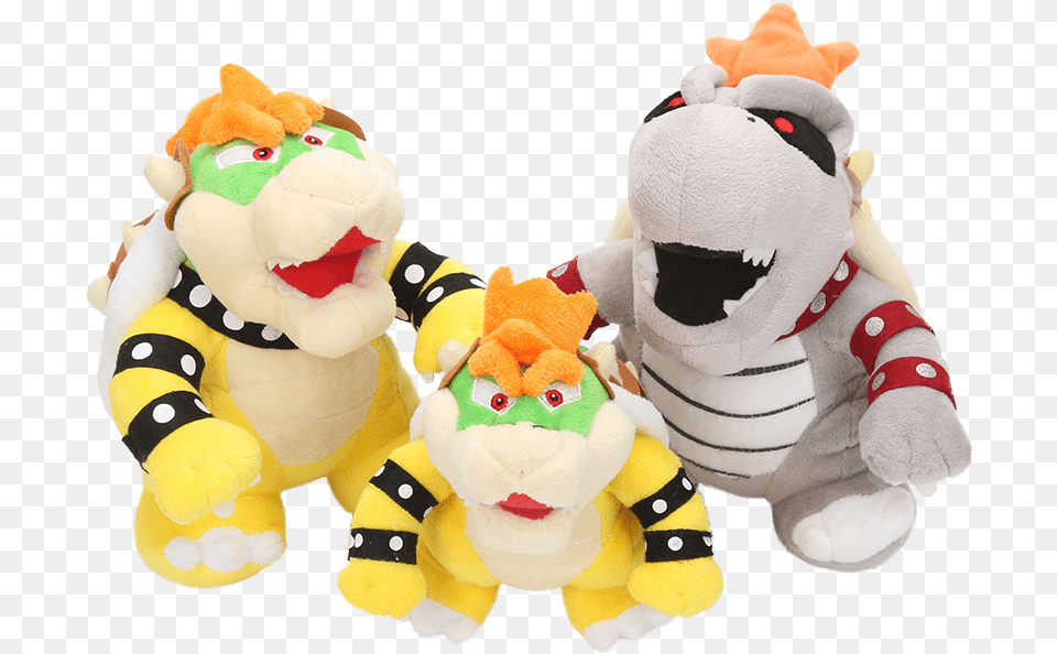 Bowser Plush Stuffed Toy Free Png Download